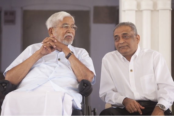 Br.Kamlesh with Rev.Master