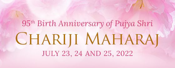 95th Birth Anniversary of Chariji Maharaj