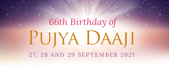 66th Birthday of Pujya Daaji